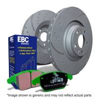 EBC Brakes S10 Kits Greenstuff 2000 and GD Rotors S10KR1404