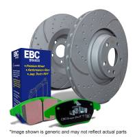 EBC Brakes S10 Kits Greenstuff 2000 and GD Rotors S10KR1451