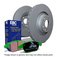 EBC Brakes S11 Kits Greenstuff 2000 and RK Rotors S11KF1005