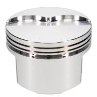 JE Pistons - JE Pistons Piston Set, 4032, Flat Top, 4.080 Bore, 1.670 CD, 0.975 Pin, Set of 8. 261496 - Image 2