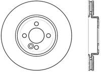 StopTech Sport Slotted Cryo Brake Rotor; Front Left