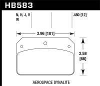 Hawk Performance HP Plus Disc Brake Pad