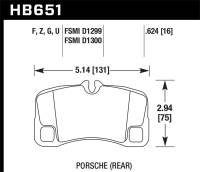 Hawk Performance DTC-80 Disc Brake Pad