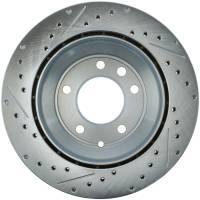 StopTech - StopTech Select Sport Drilled and Slotted Brake Rotor; Rear Left - Image 2