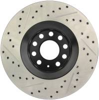 StopTech - StopTech Sport Drilled/Slotted Brake Rotor; Front Left - Image 2