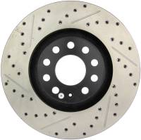 StopTech - StopTech Sport Drilled/Slotted Brake Rotor; Front Right - Image 1