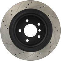 StopTech - StopTech Sport Drilled/Slotted Brake Rotor; Rear Left - Image 2