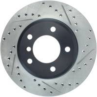 StopTech - StopTech Sport Drilled/Slotted Brake Rotor; Front Left - Image 1