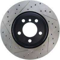 StopTech Sport Drilled/Slotted Brake Rotor; Rear Right