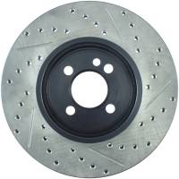 StopTech - StopTech Sport Drilled/Slotted Brake Rotor; Front Right - Image 2