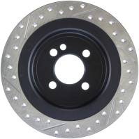 StopTech - StopTech Sport Drilled/Slotted Brake Rotor; Rear Left - Image 2