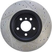 StopTech - StopTech Sport Drilled/Slotted Brake Rotor; Front Right - Image 2