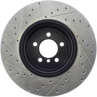StopTech - StopTech Sport Drilled/Slotted Brake Rotor; Front Left - Image 2