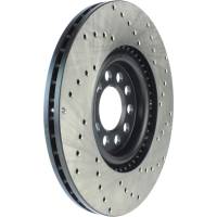 StopTech - StopTech Sport Cryo Cross Drilled Brake Rotor; Front Right - Image 5