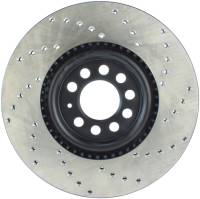 StopTech - StopTech Sport Cross Drilled Brake Rotor; Front Right - Image 2