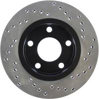 StopTech - StopTech Sport Cryo Cross Drilled Brake Rotor; Rear Left - Image 2