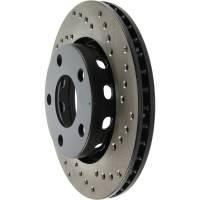 StopTech - StopTech Sport Cryo Cross Drilled Brake Rotor; Rear Left - Image 4