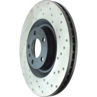 StopTech - StopTech Sport Cryo Cross Drilled Brake Rotor; Front Left - Image 4