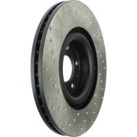 StopTech - StopTech Sport Cryo Cross Drilled Brake Rotor; Front Left - Image 5