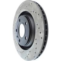 StopTech - StopTech Sport Cryo Drilled Brake Rotor; Rear Right - Image 4