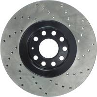 StopTech - StopTech Sport Cryo Cross Drilled Brake Rotor; Front Right - Image 2