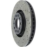 StopTech - StopTech Sport Cryo Cross Drilled Brake Rotor; Front Right - Image 4