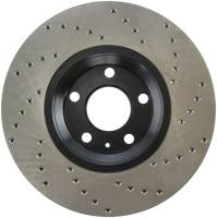 StopTech - StopTech Sport Cross Drilled Brake Rotor; Front Right - Image 2