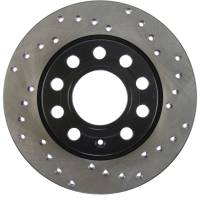 StopTech - StopTech Sport Cryo Cross Drilled Brake Rotor; Rear Left - Image 3