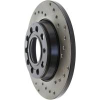 StopTech - StopTech Sport Cryo Cross Drilled Brake Rotor; Rear Left - Image 4