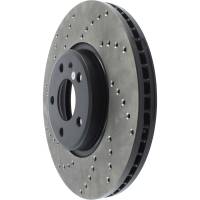 StopTech - StopTech Sport Cryo Cross Drilled Brake Rotor; Front Right - Image 4