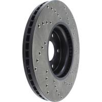 StopTech - StopTech Sport Cryo Cross Drilled Brake Rotor; Front Right - Image 5