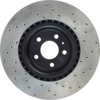 StopTech - StopTech Sport Cryo Cross Drilled Brake Rotor; Front Right - Image 3