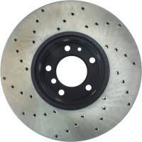 StopTech - StopTech Sport Cryo Cross Drilled Brake Rotor; Front Left - Image 2