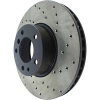 StopTech - StopTech Sport Cryo Cross Drilled Brake Rotor; Front Left - Image 4