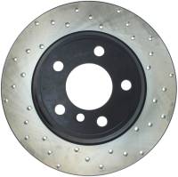 StopTech - StopTech Sport Cross Drilled Brake Rotor; Rear Left - Image 1