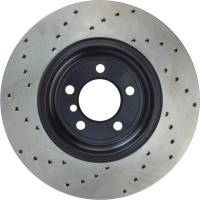 StopTech - StopTech Sport Cryo Cross Drilled Brake Rotor; Rear Left - Image 2