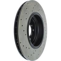 StopTech - StopTech Sport Cryo Cross Drilled Brake Rotor; Rear Left - Image 5