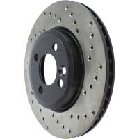 StopTech - StopTech Sport Cryo Cross Drilled Brake Rotor; Front Left - Image 4