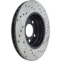 StopTech - StopTech Sport Cryo Cross Drilled Brake Rotor; Front Right - Image 5