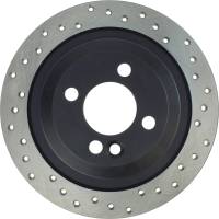 StopTech - StopTech Sport Cryo Drilled Brake Rotor; Rear Left - Image 3