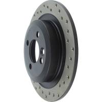 StopTech - StopTech Sport Cryo Drilled Brake Rotor; Rear Left - Image 4