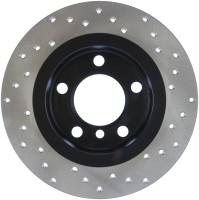 StopTech - StopTech Sport Cross Drilled Brake Rotor; Rear Right - Image 2