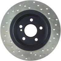 StopTech - StopTech Sport Cross Drilled Brake Rotor; Rear Right - Image 2