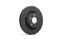 Hawk Performance - Hawk Performance Talon Cross Drilled And Slotted Brake Rotors - Image 1