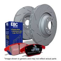 EBC Brakes S4 Kits Redstuff and USR Rotor Front PN Components [DP32447C/USR7612] - S4KF2002