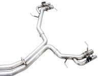 AWE Tuning - AWE Tuning AWE Tuning 21-23 Audi C8 RS6/RS7 SwitchPath Cat-back Exhaust - Diamond Black Tips - 3025-33776 - Image 8