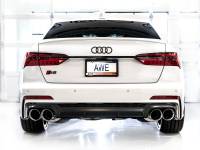 AWE Tuning - AWE Tuning AWE Tuning 19-23 Audi C8 S6/S7 2.9T V6 AWD Touring Edition Exhaust - Chrome Silver Tips - 3015-42103 - Image 21