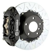 Brembo 03-09 E-Class (Excl 4MATIC/AMG) Rr GT BBK 4Pis Cast 2pc 345x28 2pc Rtr Slot Type3-Black - 2C3.8015A1