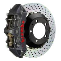 Brembo 08-09 F430 Scuderia Rr GTS BBK 6Pis Cast 380x32 2pc Rotor Drilled-Black HA - 2M1.9002AS