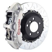 Brembo 08-09 F430 Scuderia Rr GT BBK 6Pis Cast 380x32 2pc Rotor Slotted Type3-Silver - 2M3.9002A3